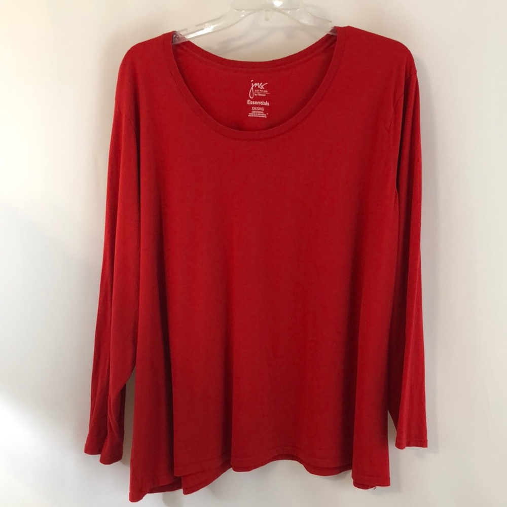 Just My Size Essential Crew Long Sleeve 5X